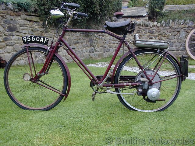 Autocycles - 316p - 319p - BSA Wingedwheel - 1952