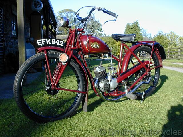 Autocycles  -705p - 1951 - Sun Autocycle