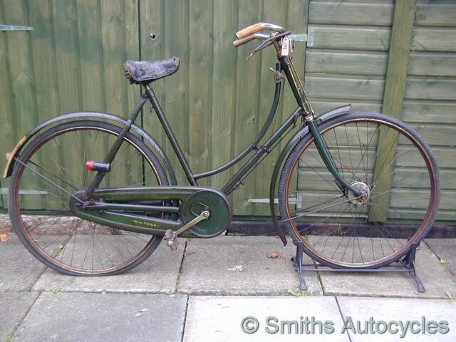 Smiths Autocycles - classic bicycles - 1929 - Royal Enfield - Ladies