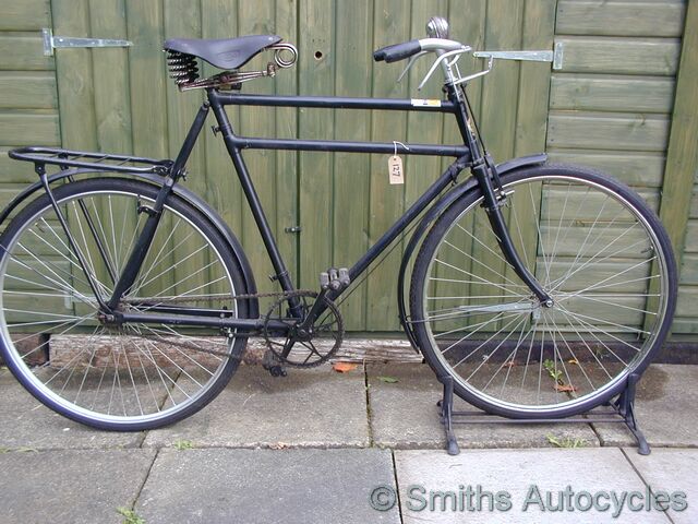 Smiths Autocycles - Classic bicycles - 1921 - New Hudson - Double Top tube